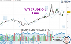 WTI CRUDE OIL - 1 uur