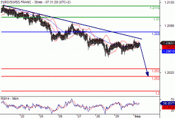 EUR/CHF - 30 min.