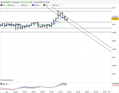 USD/ZAR - 30 min.