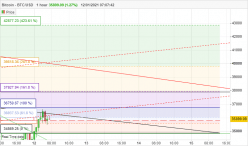 BITCOIN - BTC/USD - 1 Std.