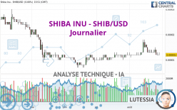 SHIBA INU - SHIB/USD - Journalier