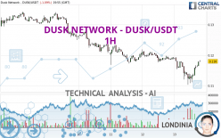 DUSK NETWORK - DUSK/USDT - 1H