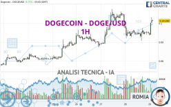 DOGECOIN - DOGE/USD - 1H