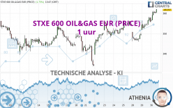 STXE 600 OIL&GAS EUR (PRICE) - 1 uur