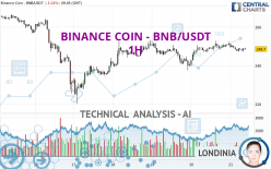 BINANCE COIN - BNB/USDT - 1 uur