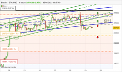 BITCOIN - BTC/USD - 1 uur