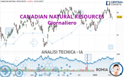 CANADIAN NATURAL RESOURCES - Giornaliero