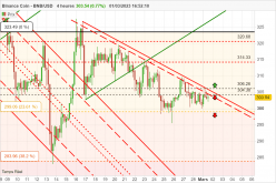 BINANCE COIN - BNB/USD - 4 Std.