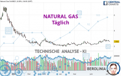 NATURAL GAS - Journalier