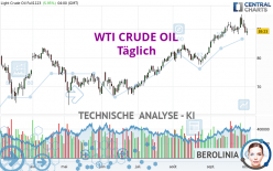 WTI CRUDE OIL - Journalier