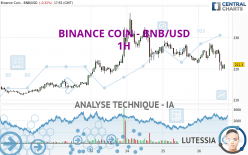 BINANCE COIN - BNB/USD - 1H