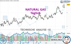 NATURAL GAS - Journalier