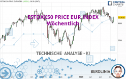 ESTOXX50 PRICE EUR INDEX - Hebdomadaire