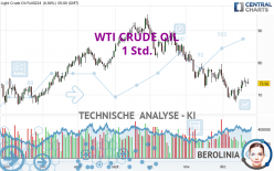 WTI CRUDE OIL - 1H