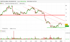 HERTZ GLOBAL HOLDINGS INC - Täglich