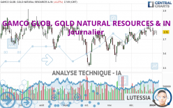 GAMCO GLOB. GOLD NATURAL RESOURCES & IN - Journalier