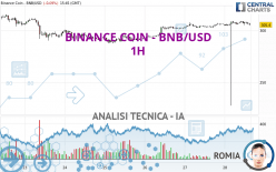 BINANCE COIN - BNB/USD - 1H