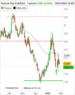 NATURAL GAS - Täglich