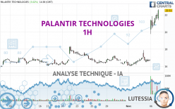 PALANTIR TECHNOLOGIES - 1 uur