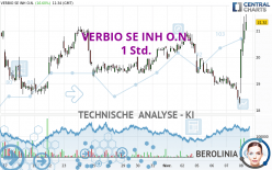 VERBIO SE INH O.N. - 1 Std.