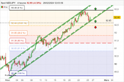 NZD/JPY - 4 uur