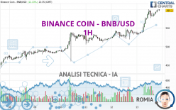 BINANCE COIN - BNB/USD - 1 Std.