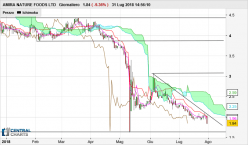 AMIRA NATURE FOODS LTD - Giornaliero