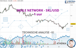 SKALE NETWORK - SKL/USD - 1 uur