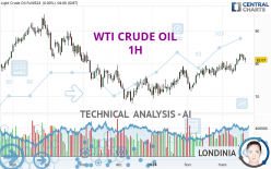 WTI CRUDE OIL - 1H