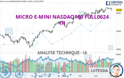 MICRO E-MINI NASDAQ100 FULL0624 - 1 uur