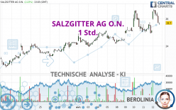 SALZGITTER AG O.N. - 1 uur