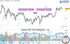 DOGECOIN - DOGE/USD - 1 Std.