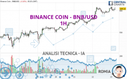 BINANCE COIN - BNB/USD - 1H