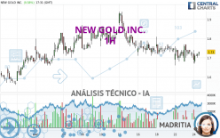 NEW GOLD INC. - 1 uur