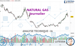 NATURAL GAS - Journalier