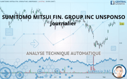 SUMITOMO MITSUI FIN. GROUP INC UNSPONSO - Journalier