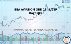 BBA AVIATION ORD 29 16/21P - Dagelijks