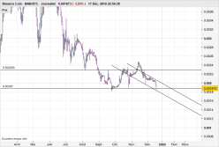 BINANCE COIN - BNB/BTC - Journalier