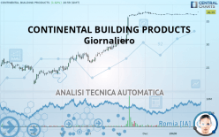 CONTINENTAL BUILDING PRODUCTS - Giornaliero