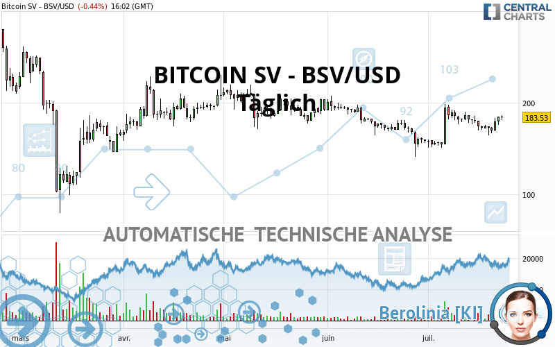 BITCOIN SV - BSV/USD - Täglich