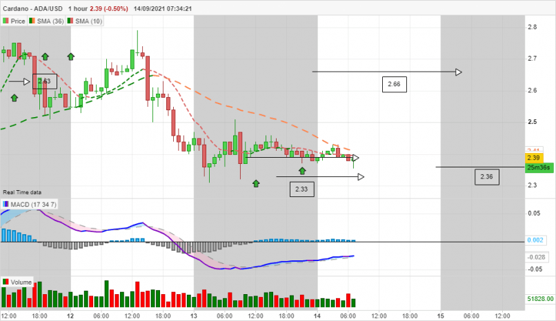 CARDANO - ADA/USD - 1H