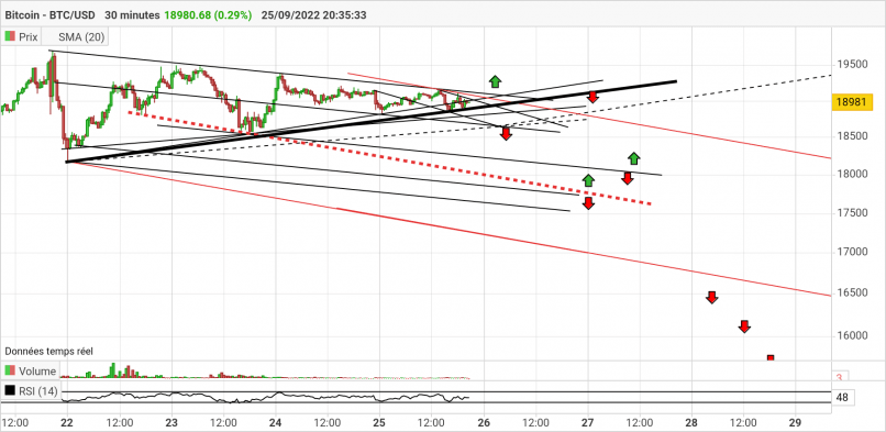 BITCOIN - BTC/USD - 30 min.