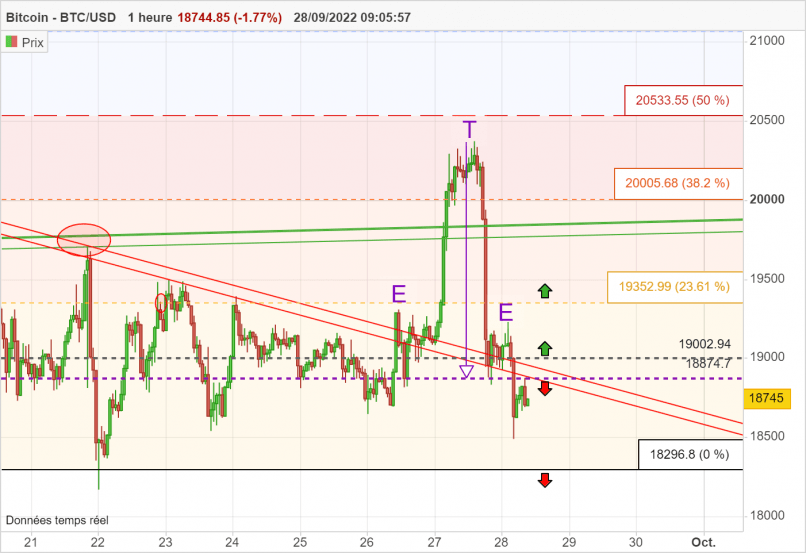 BITCOIN - BTC/USD - 1H