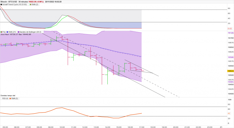 BITCOIN - BTC/USD - 30 min.