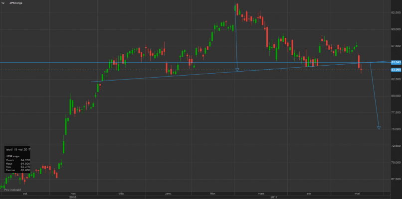 JP MORGAN CHASE & CO. - Daily