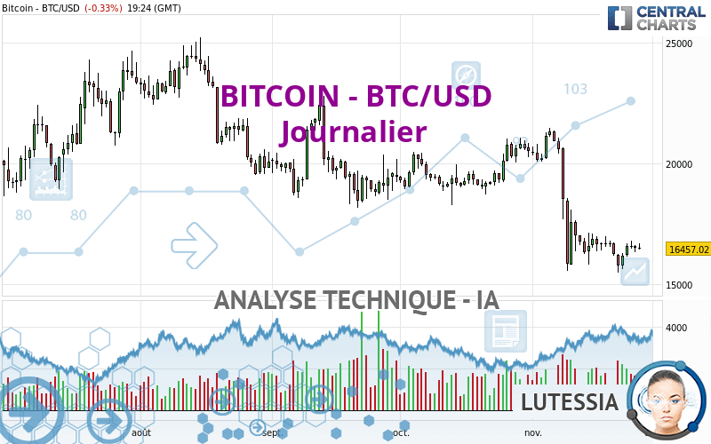 BITCOIN - BTC/USD - Journalier