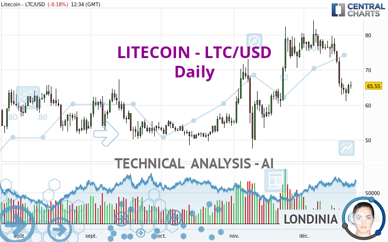 LITECOIN - LTC/USD - Dagelijks