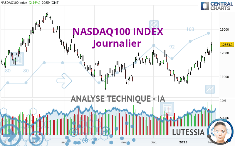 NASDAQ100 INDEX - Dagelijks