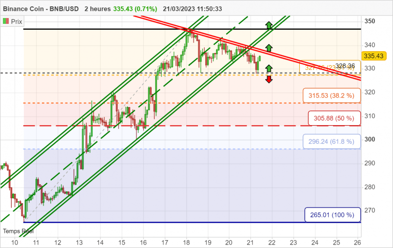 BINANCE COIN - BNB/USD - 2H