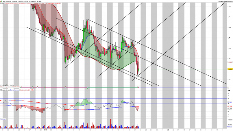 USD/CAD - 2 uur